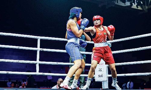 World Boxing Cup Finals 2025: Arundhati knocks out Triple World Cup medallist Leonie