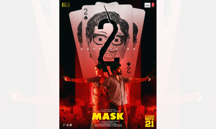 Censor Board clears Kavin, Andrea Jeremiah-starrer Mask for release with U/A certificate Censor Board clears Kavin, Andrea Jeremiah-starrer Mask for release with U/A certificate