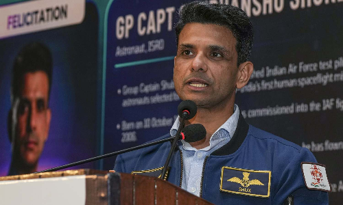 Astronaut Shubhanshu Shukla calls upon people to realise ‘Viksit Bharat’ by 2047