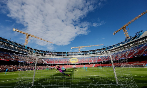 Champions League: Barca to meet Frankfurt at renovated stadium