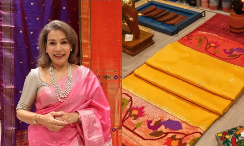 Mruga Kirloskar brings Paithani collection to Chennai