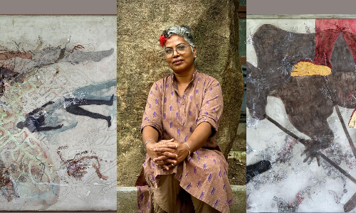I’m Not A Robot’: V Anamika explores life, AI and human pulse in her Chennai art show