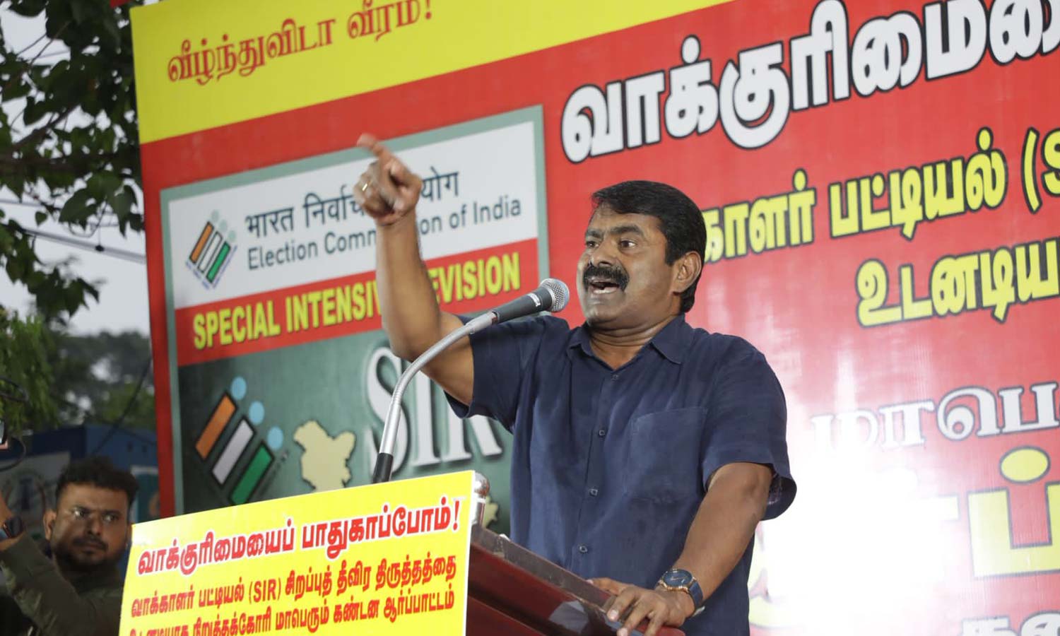 Seeman blames SIR salary cut for VAOs suicide