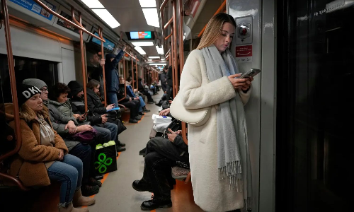 Frustrations grow in Russia over cellphone internet outages that disrupt daily life