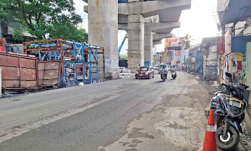 Chennai: Battered Arcot Road re-laid, but only portion highlighted in news