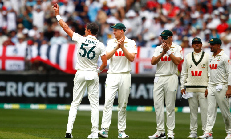 Starcs 10-wicket haul and stunning catch turn Ashes opener into a thriller