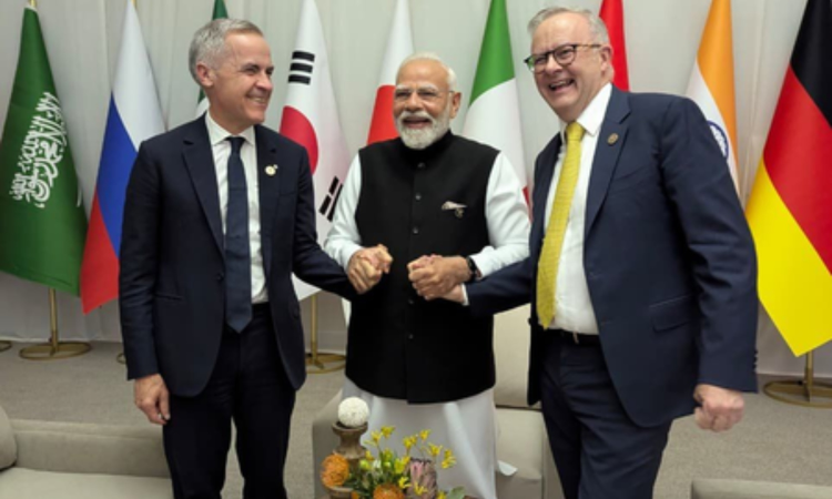 PM Modi announces new trilateral technology and innovation partnership with Australia, Canada