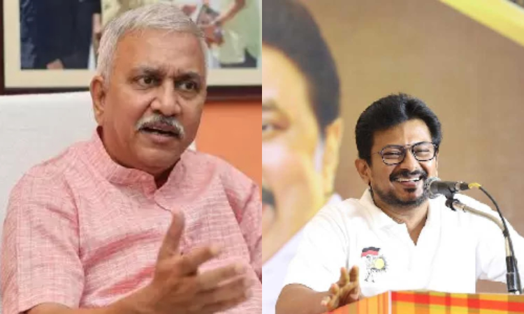 Udhayanidhi Stalins dead language remark on Sanskrit earns BJPs wrath