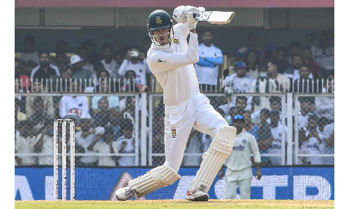Muthusamys ton, Jansens 93 take South Africa to 489 in 1st innings against India in 2nd Test