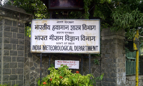 Advisory issued to Collectors after Meteorological Department alert