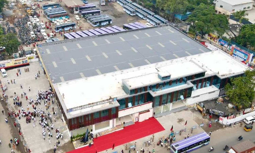 DyCM Udhayanidhi launches refurbished Ambattur Estate bus terminus