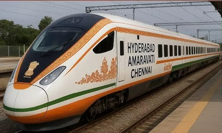Travel time to be slashed from 12 to 2.20 hours once Chennai-Hyderabad Bullet Train project takes off Travel time to be slashed from 12 to 2.20 hours once Chennai-Hyderabad Bullet Train project takes off