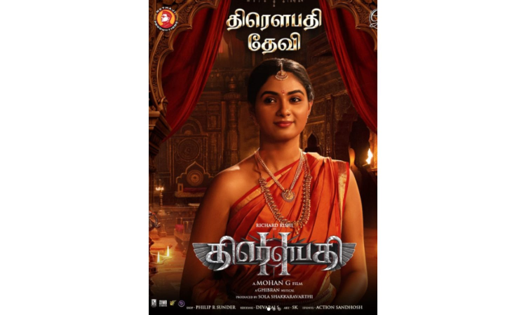 Rakshana Induchoodan plays Draupathi Devi in Draupathi 2 Rakshana Induchoodan plays Draupathi Devi in Draupathi 2