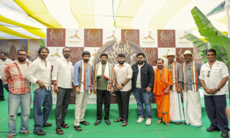 Nandamuri Balakrishnas historical epic #NBK111 goes on floors with grand pooja