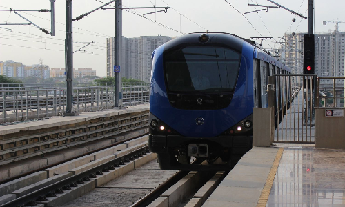 Snag-hit Metro train halts between High Court, Central stations, 20 passengers rescued
