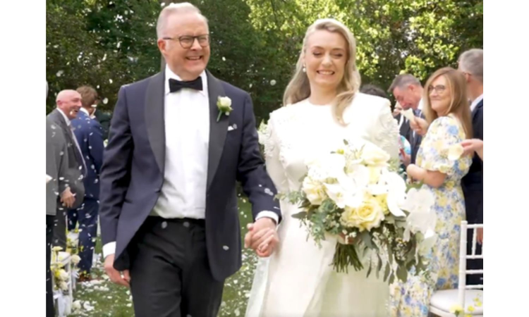 Australian PM Anthony Albanese marries long-time partner Jodie Haydon