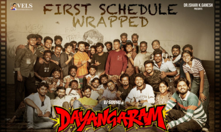 First schedule of YouTuber VJ Siddhus debut film Dayanagaram wrapped