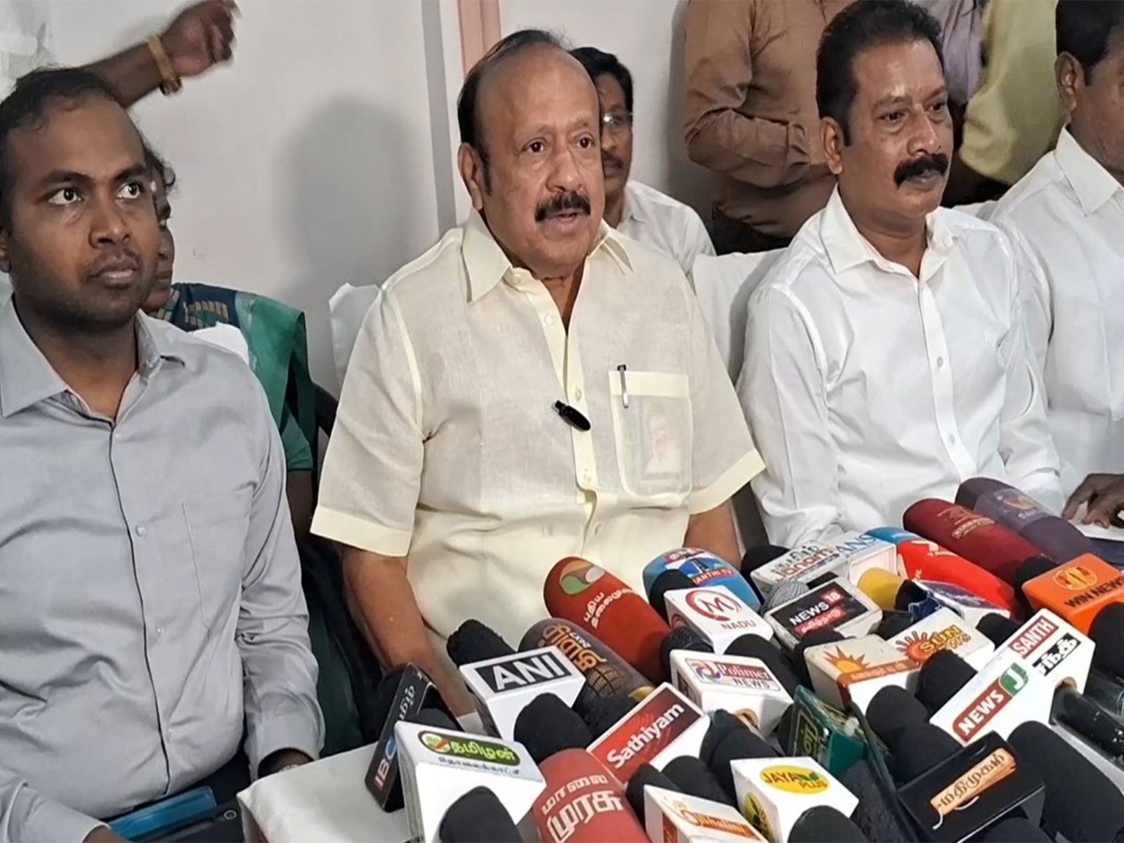 MRK Panneerselvam, State Minister for Agriculture and Farmers Welfare (ANI)