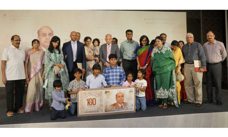 India Post unveils special stamp in honour of Obul Reddy India Post unveils special stamp in honour of Obul Reddy