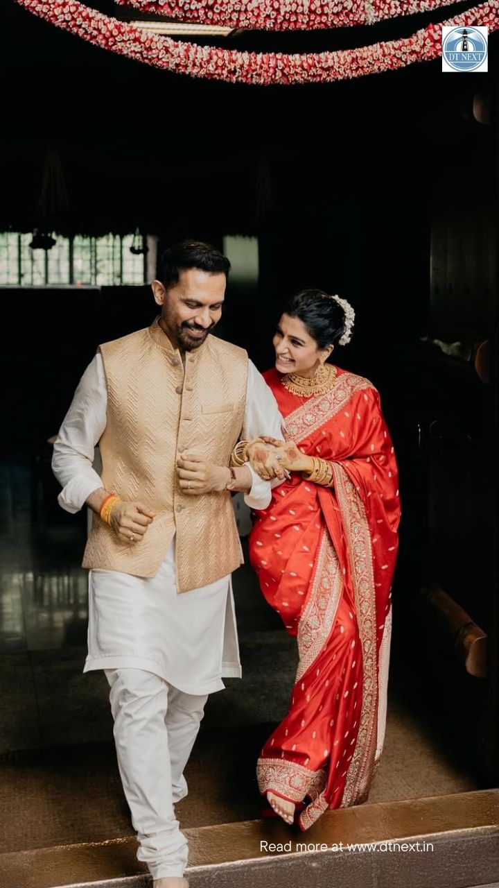 Actor Samantha marries filmmaker Raj Nidimoru at Isha Foundation Actor Samantha marries filmmaker Raj Nidimoru at Isha Foundation