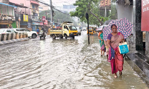 Cyclone Ditwah HIGHLIGHTS: Depression moves inland, heavy rain alert for Chennai