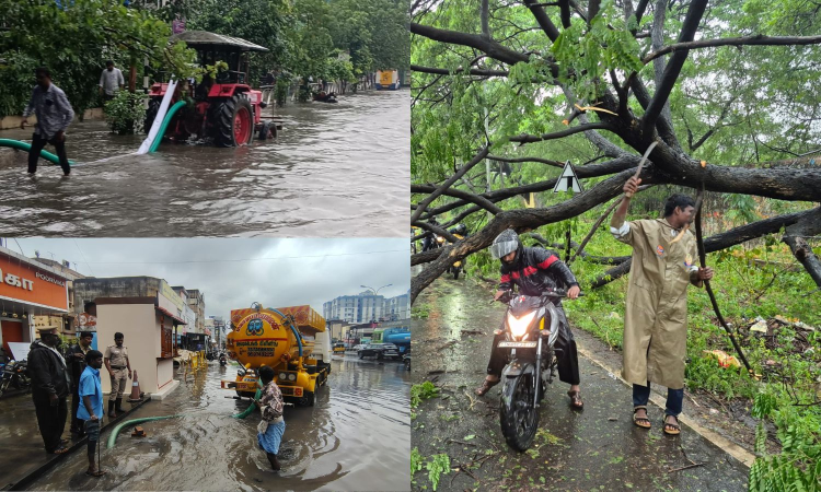 Chennai police execute rescue and relief operations amid cyclone threat