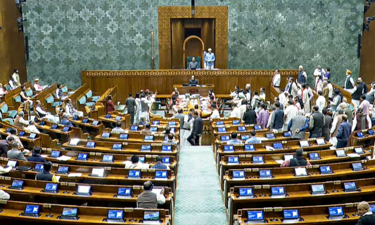 Lok Sabha adjourned till 2 pm as Opposition members protest against SIR