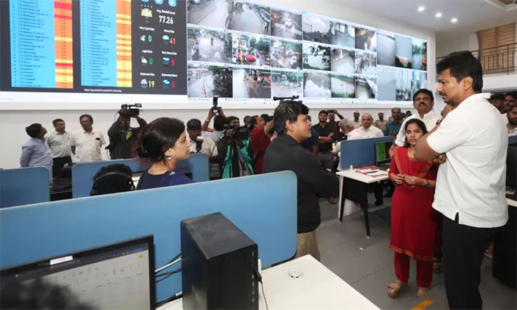 Udhaynidhi Stalin, ministers take stock of cyclone-hit regions