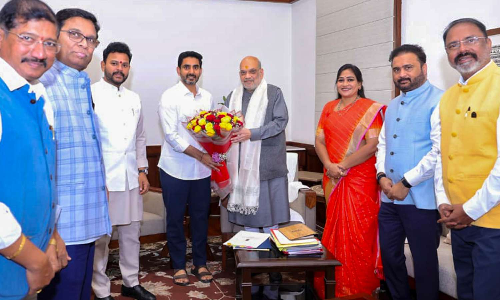 Cyclone Montha: Andhra ministers meet Shah, seek Rs 902 crore immediate relief Cyclone Montha: Andhra ministers meet Shah, seek Rs 902 crore immediate relief