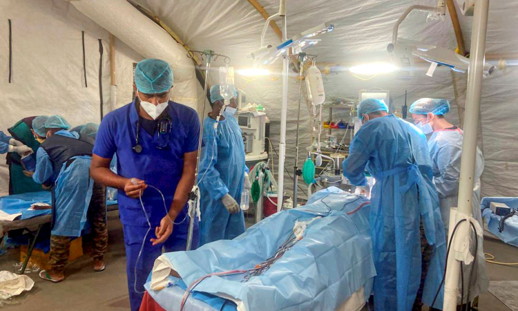 India sends mobile field hospital, over 70 medical personnel to cyclone-hit Sri Lanka