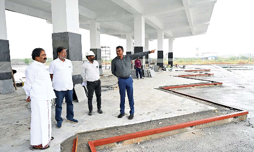 Panjapur IBTs omnibus terminus works on track, says Tiruchy Mayor