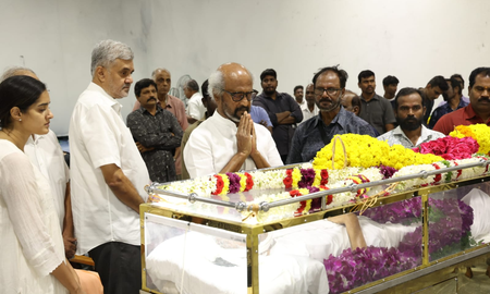 AVM Saravanan stood by me when I went through difficult times, says Rajinikanth