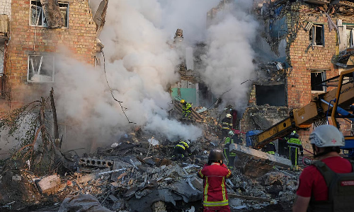 Russian drone strike kills 12-year-old boy in Ukraine as peace talks kept under wraps