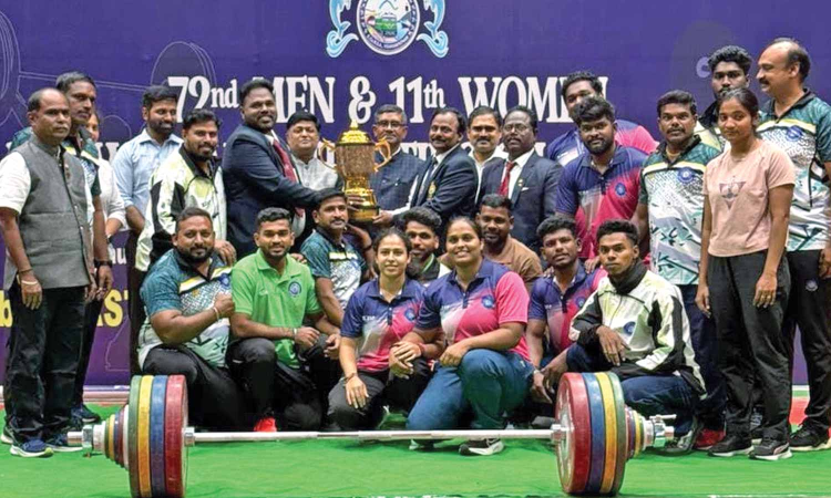Southern Railway national champs in weightlifting after 15 years