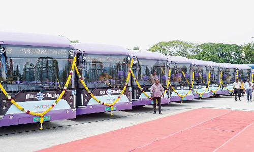 MTC awards contract for 600 more electric buses under phase-2 Chennai City Partnership