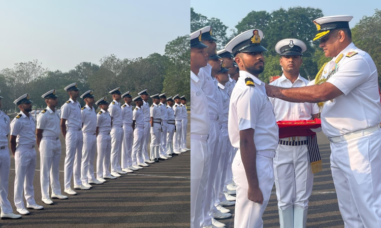 Naval pilots graduate from INS Rajali’s helicopter training school in Arakkonam Naval pilots graduate from INS Rajali’s helicopter training school in Arakkonam