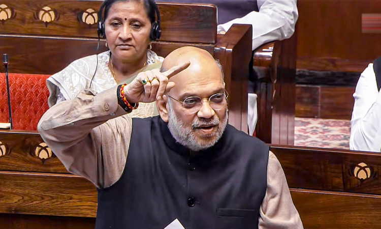 Vande Mataram not limited to Bengal: Amit Shah blasts Oppn in Rajya Sabha Vande Mataram not limited to Bengal: Amit Shah blasts Oppn in Rajya Sabha