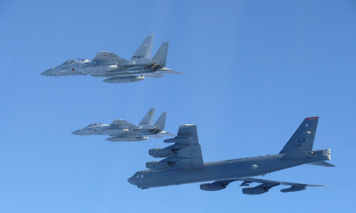 US, Japan hold joint flight drills as China ups military activity near Japan US, Japan hold joint flight drills as China ups military activity near Japan