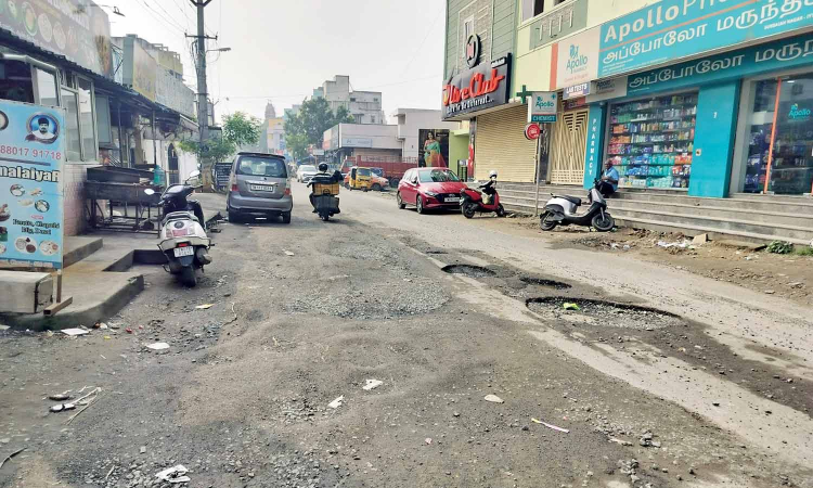 Chennai Citizen Connect: Within a week of relaying, Oil Mills Road in Iyyappanthangal damaged Chennai Citizen Connect: Within a week of relaying, Oil Mills Road in Iyyappanthangal damaged