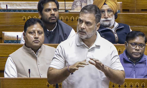 Rahul Gandhi flags issue of air pollution, seeks discussion in LS