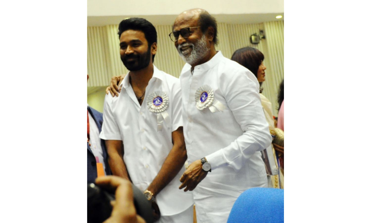 Dhanush says Happy birthday Thalaiva as Rajinikanth turns 75 Dhanush says Happy birthday Thalaiva as Rajinikanth turns 75