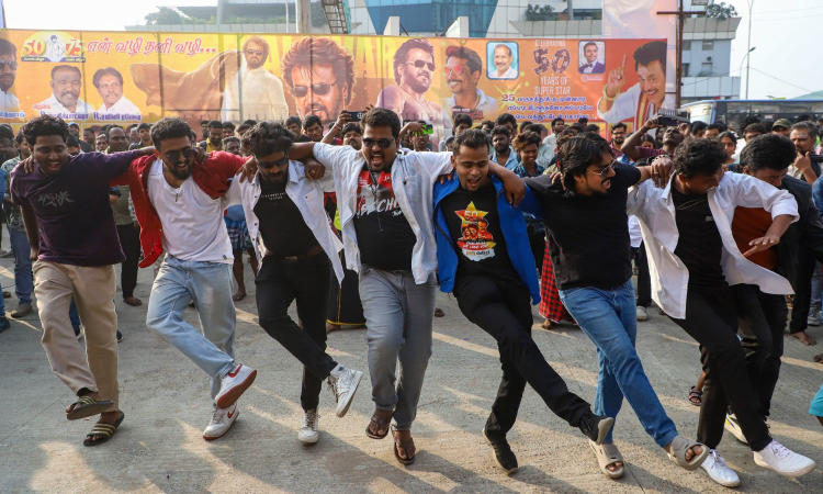 Double bonanza for fans as Rajinikanth celebrates 75th birthday & 50 years in cinema Double bonanza for fans as Rajinikanth celebrates 75th birthday & 50 years in cinema
