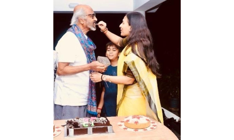 Aishwaryaa Rajinikanth wishes a Happy Birthday to her life & father Rajinikanth
