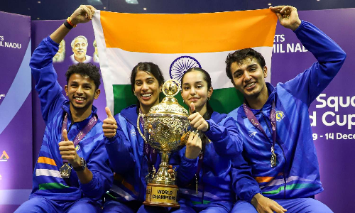 Squash World Cup: India beats Hong Kong, China, wins title for first time Squash World Cup: India beats Hong Kong, China, wins title for first time