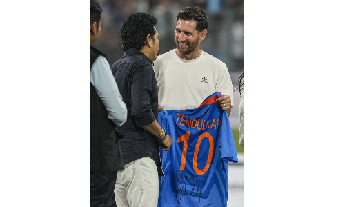 Messi, Tendulkar come together as Wankhede adds another glorious chapter Messi, Tendulkar come together as Wankhede adds another glorious chapter