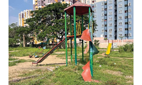 Chennai: Poor upkeep of central park at Tod Hunter Nagar irks residents Chennai: Poor upkeep of central park at Tod Hunter Nagar irks residents