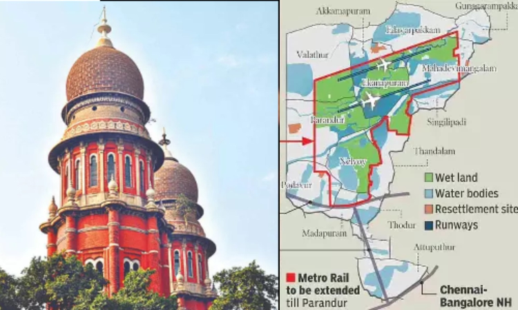 Parandur airport: Madras HC adjourns PIL against Ekanapuram lake acquisition Parandur airport: Madras HC adjourns PIL against Ekanapuram lake acquisition