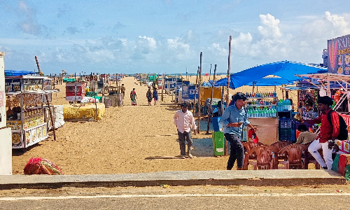 Costly wind-down: Simple pleasures come with pricey tag at Marina beach Costly wind-down: Simple pleasures come with pricey tag at Marina beach
