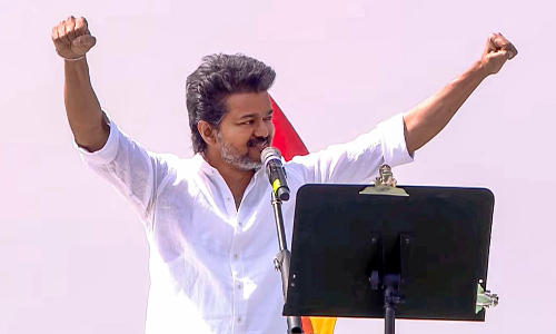 Theeya Vs Thooya war: Vijay adopts MGR’s anti-DMK slogan