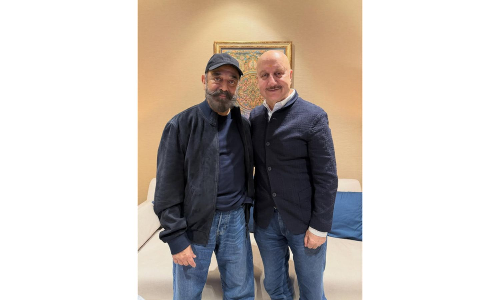 Anupam Kher discusses world cinema, favourite books & Rajinikanth with Kamal Haasan